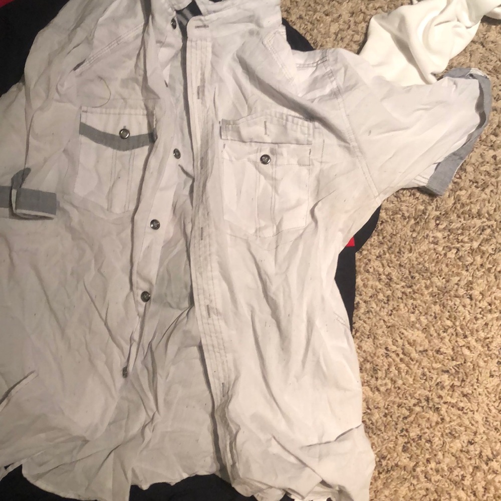 Buttoned down shirt